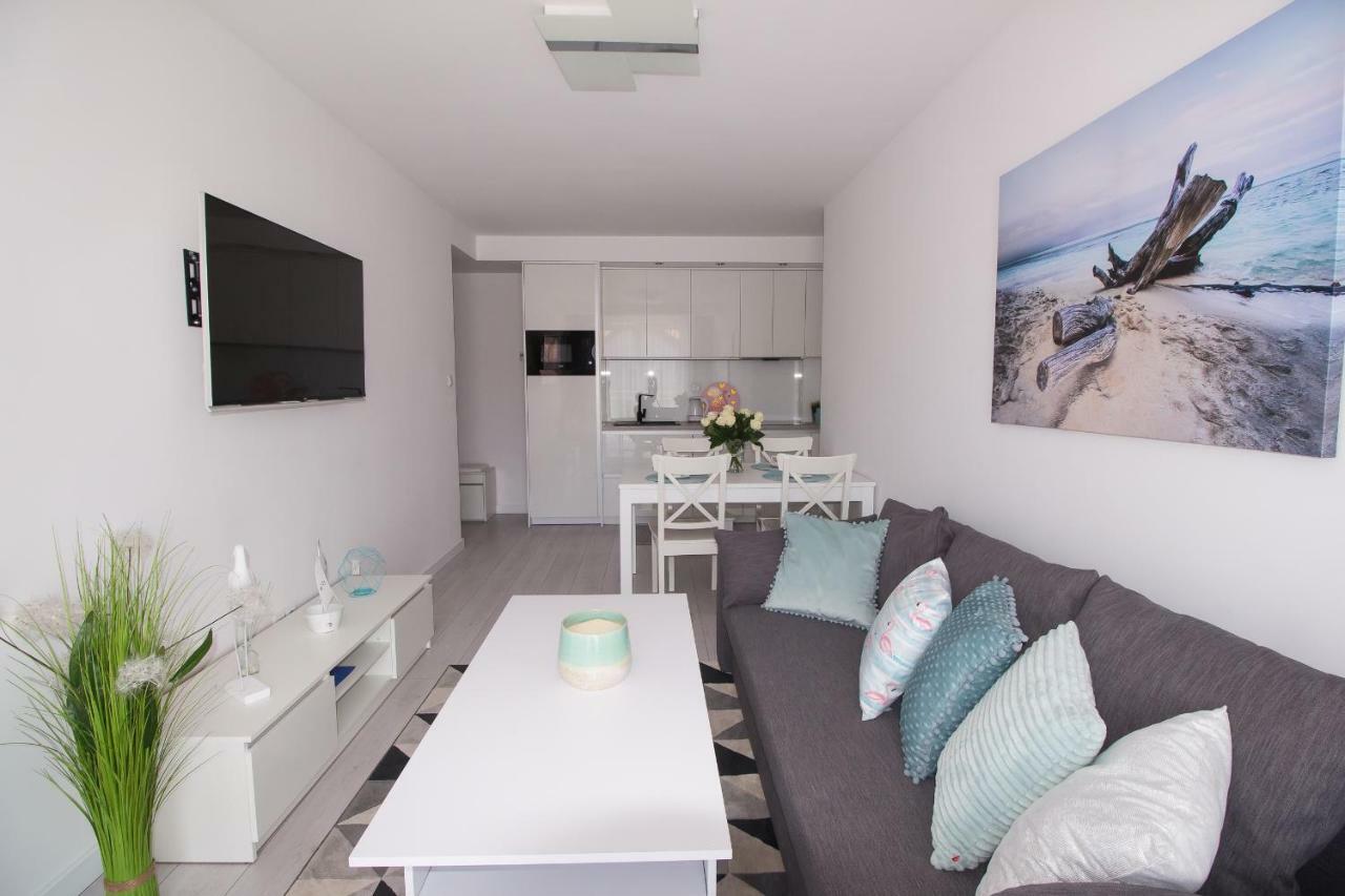 Apartament Baltic Korona Apartman Darlowko Kültér fotó
